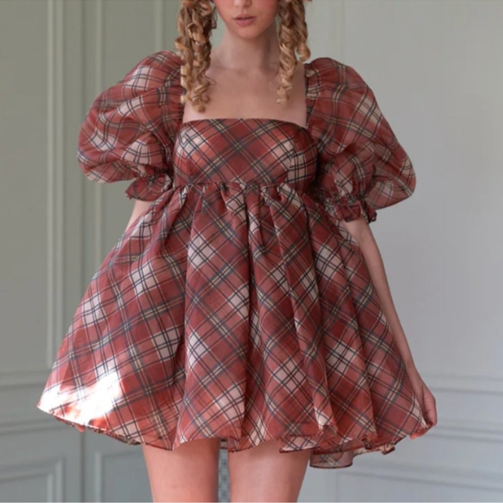 Selkie The Jane Eyre Puff Dress